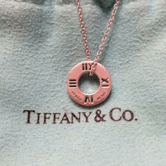 Tiffany & Co. Jewelry - Tiffany & Co Atlas pendant on 16” necklace